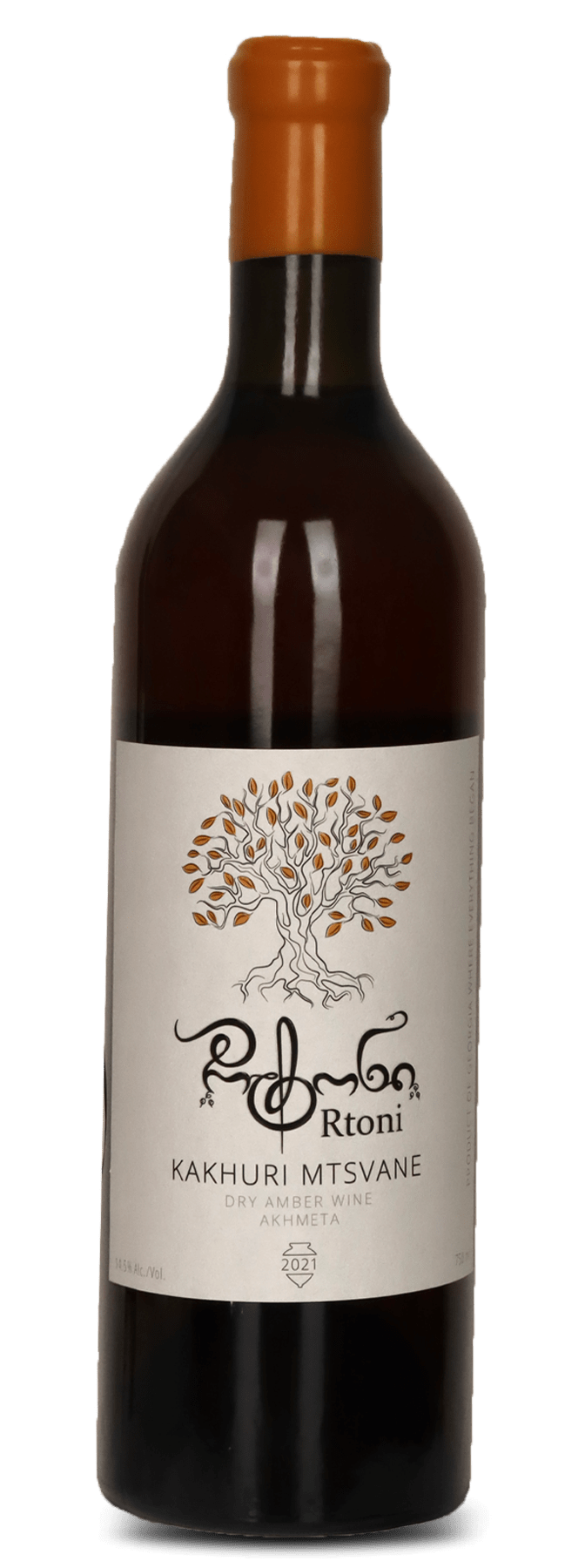 Kakhuri Mtsvane 2021 from Rtoni Winery