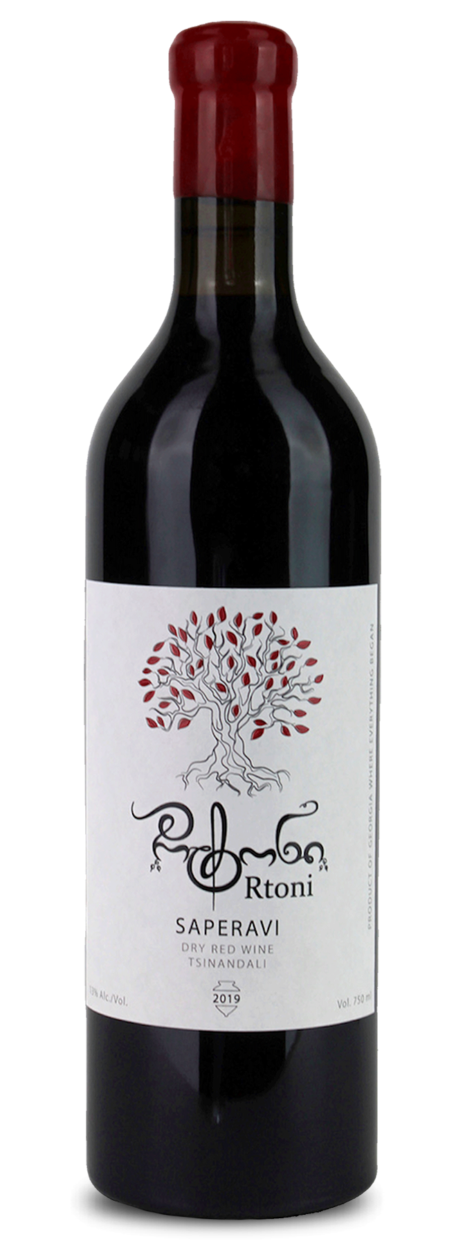 Saperavi 2019 from Rtoni Winery